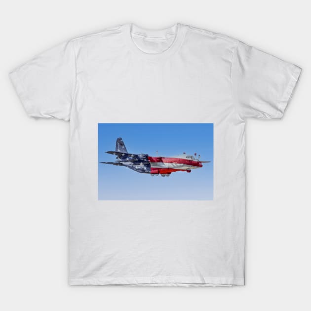 Stars and Stripes Hercules T-Shirt by derek beattie